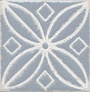Kerama marazzi Вставка Амальфи орнамент серый 9,8х9,8