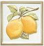 Kerama marazzi Декор Капри Лимончики глянцевый 9,8x9,8x1,1