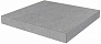 Kerama marazzi Ступень угловая клееная Фондамента серый светлый 33x33x0,9