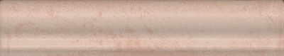 Kerama marazzi Бордюр Монтальбано розовый светлый матовый 15x3x1,6