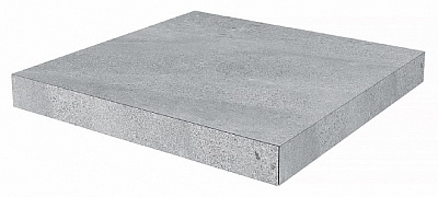 Kerama marazzi Ступень угловая клееная Про Матрикс серый 33x33x0,9