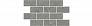 Kerama marazzi Декор Чеппо ди Гре мозаичный серый тёмный матовый обрезной 34,6x20x0,9