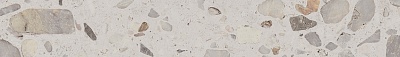 Kerama marazzi Плинтус Тараскон Стоун серый светлый матовый обрезной 60x9,5x0,9