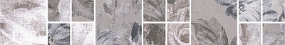 Kerama marazzi SG186\002 Бордюр Александрия серый мозаичный 4,8х30