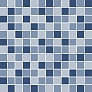 Kerama marazzi Декор Темари мозаичный микс синий матовый 29,8x29,8x0,35
