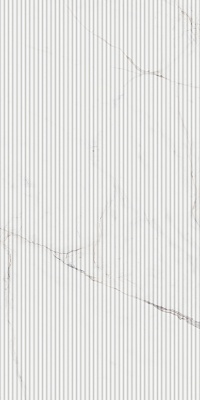 Kerama marazzi Плитка Марсель белый глянцевый структура обрезной 60x119,5x1