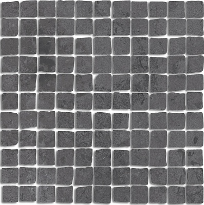 Kerama marazzi Декор Про Лаймстоун Спакко мозаичный серый тёмный матовый 20x20x0,9