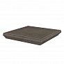 Kerama marazzi Ступень угловая Хадду коричневый матовый 34x34x0,8