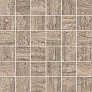 Kerama marazzi Декор Про Травертин мозаичный бежевый тёмный матовый обрезной 30x30x0,9