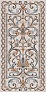 Kerama marazzi SG590802R Керамогранит Мозаика беж декорированный лаппатированный 119,5х238,5