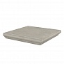 Kerama marazzi Ступень угловая Хадду серый светлый матовый 34x34x0,8
