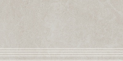 Kerama marazzi Ступень фронтальная Эстерель белый матовый обрезной 30x60x0,9