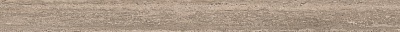 Kerama marazzi Подступенок Про Травертин бежевый тёмный матовый обрезной 119,5x10,7x0,9