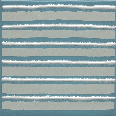 Kerama marazzi Декор Бахия 4 бирюзовый глянцевый 9,8x9,8x0,7