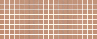 Kerama marazzi Декор Каннареджо мозаичный оранжевый матовый 20x50x0,8 из 160 частей 2,3х2,3