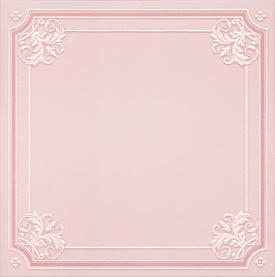 Kerama marazzi AD\C315\SG1546 Декор Петергоф розовый 40,2х40,2