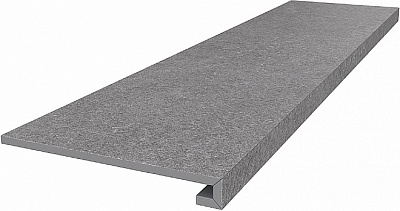 Kerama marazzi Ступень клееная Роверелла пепельный 33x119,5x0,9