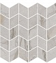 Kerama marazzi Декор Ифран мозаичный серый светлый глянцевый обрезной 30x31,2x0,9