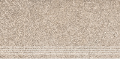 Kerama marazzi Ступень фронтальная Руссильон бежевый матовый обрезной 30x60x0,9