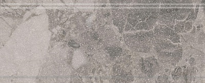 Kerama marazzi Бордюр Рабат Стоун серый матовый обрезной 30x12x1,3