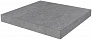 Kerama marazzi Ступень угловая клееная Фондамента серый 33x33x0,9