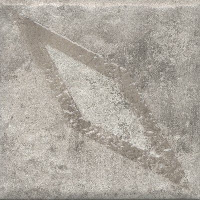 Kerama marazzi Декор Спартель 2 серый матовый 9,8x9,8x0,7