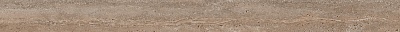 Kerama marazzi Подступенок Про Травертин коричневый светлый матовый обрезной 119,5x10,7x0,9