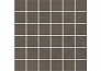 Kerama marazzi Декор Про Чементо мозаичный коричневый тёмный матовый 30x30x0,9