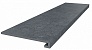Kerama marazzi Ступень клееная Роверелла серый темный 33x119,5x0,9