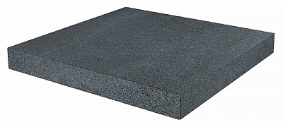 Kerama marazzi Ступень угловая клееная Про Матрикс черный 33x33x0,9