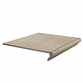 Kerama marazzi Ступень фронтальная Хадду бежевый матовый 40,2x34x0,8