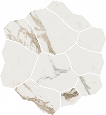 Kerama marazzi Декор Марсель наборный бежевый светлый матовый обрезной 31,5x34,2x0,9