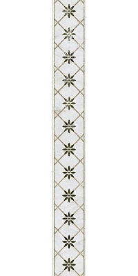 Kerama marazzi Бордюр Серенада 1 глянцевый обрезной 60x7,2x0,9