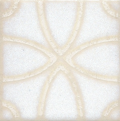 Kerama marazzi STG\B405\1266 Вставка Амальфи орнамент белый 9,9х9,9