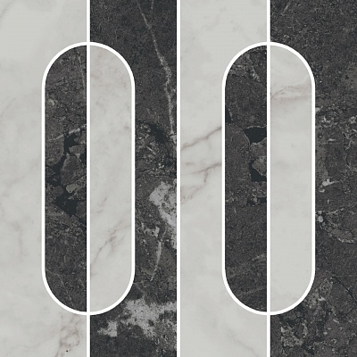 Kerama marazzi Декор Тубкаль наборный матовый обрезной 30x30x0,9