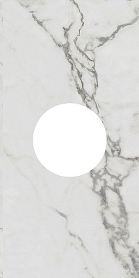 Kerama marazzi Декор Коррер наборный белый глянцевый 30x60x0,9