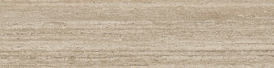 Kerama marazzi Ступень фронтальная клееная Про Травертин бежевый матовый обрезной 33x119,5x0,9