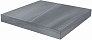 Kerama marazzi Ступень угловая клееная левая Роверелла серый 33x33x0,9