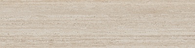 Kerama marazzi Ступень фронтальная клееная Про Травертин бежевый светлый матовый обрезной 33x119,5x0,9