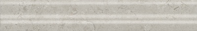 Kerama marazzi Бордюр Багет Карму серый светлый матовый обрезной 30x5x1,9