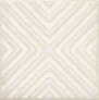 Kerama marazzi Вставка Амальфи орнамент белый 9,8х9,8