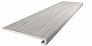 Kerama marazzi Ступень Монтиони белый матовый обрезной 33x119,5x0,9