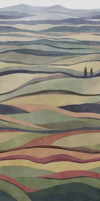 Kerama marazzi Декор Ковер Коллине матовый обрезной 119,5x238,5x0,9
