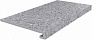 Kerama marazzi Ступень клееная Терраццо серый 33x60x0,9