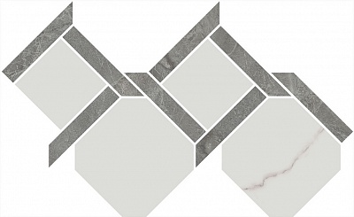 Kerama marazzi Декор Риальто 3 наборный лаппатированный 48x29,5x0,9
