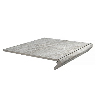 Kerama marazzi Ступень фронтальная Терраса серый противоскользящий 40,2x30x0,8