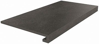 Kerama marazzi Ступень клееная Про Стоун черный 33x60x0,9