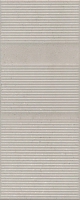 Kerama marazzi Плитка Скарпа серый матовый структура 20x50x0,8