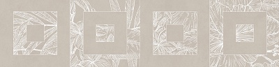 Kerama marazzi Бордюр Таделакт серый светлый матовый обрезной 60x14,5x0,9