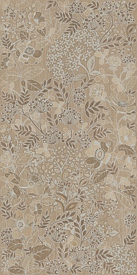 Kerama marazzi Керамогранит Люберон бежевый декорированный матовый обрезной 119,5x238,5x0,9